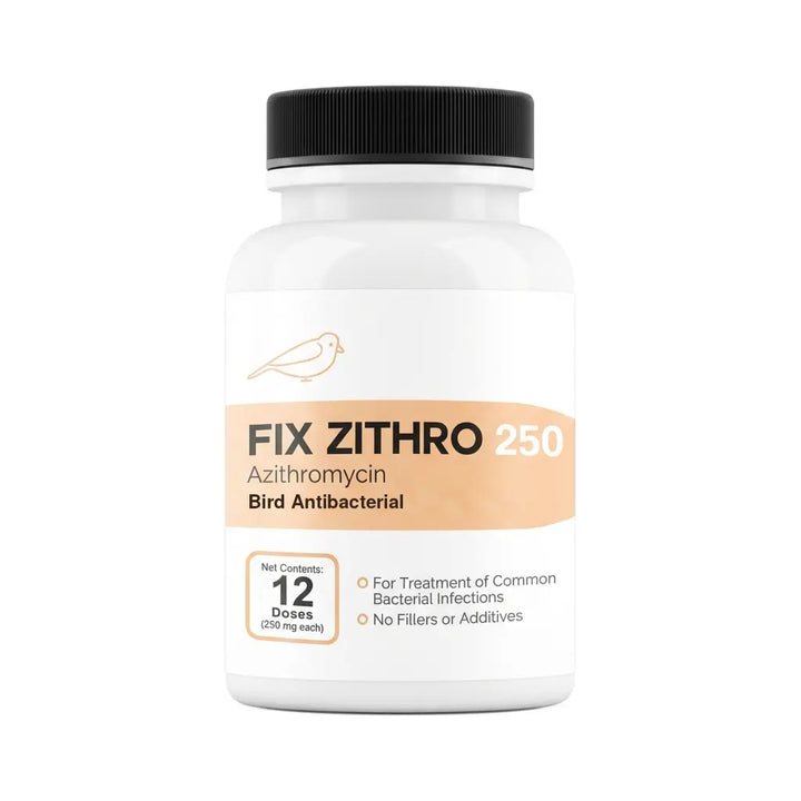 Fish Zithro (Azithromycin) 250mg tablets - Fish Antibacterial for Infected Gills and Skin