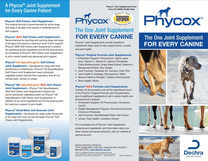 Phycox HA Small Bites Joint Supplement for Dogs 120 Chews