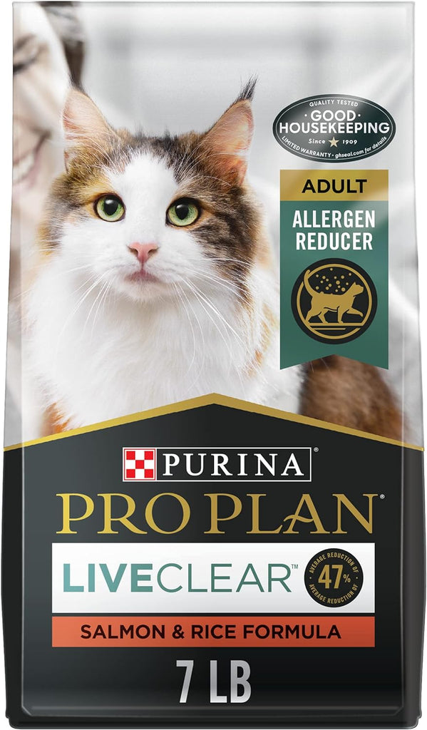Purina Pro Plan Liveclear Allergen Reducing, High Protein Adult Dry Cat Food